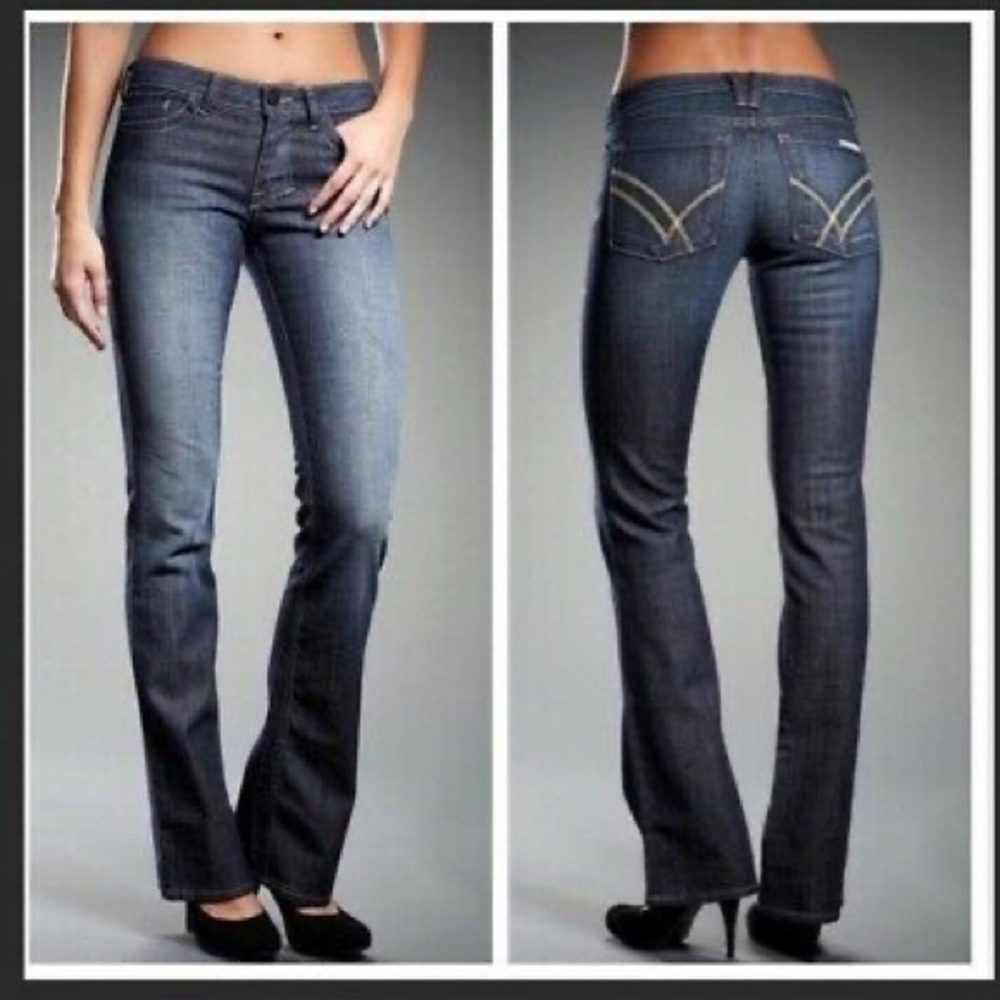 William Rast, 28, Stella Bootcut Jeans. Low waist